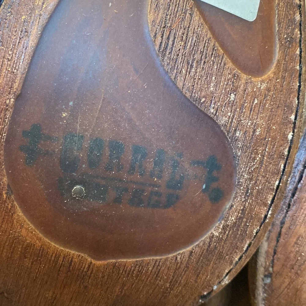 Corral brown fringe boots, size 9, brand new with tags - Picture 8 of 10